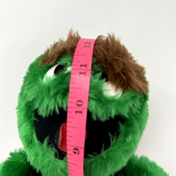 Sesame Street Applause Plush Oscar the Grouch Vintage Muppets Trash Can 12” - Picture 5 of 10